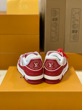 Load image into Gallery viewer, LV Trainers Red (Aids Collaboration)