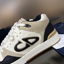 Load image into Gallery viewer, B57 Mid-Top Black and Cream