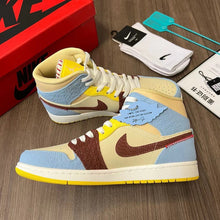 Load image into Gallery viewer, AJ1 Retro Mid SE x Maison Chateau Rouge 'Fearless'