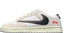 Load image into Gallery viewer, Stussy X Dunk SB Low Cream Black