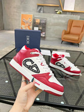 Load image into Gallery viewer, B57 Mid-Top Red and White