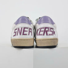 Load image into Gallery viewer, Golden Goose Ball-Star Glitter Star Purple Heel Tab