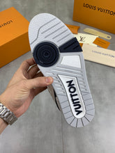 Load image into Gallery viewer, LV Trainers Blue | White