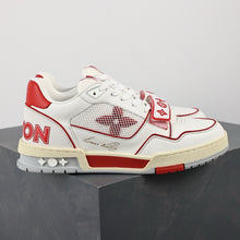 Load image into Gallery viewer, LV Trainers Velcro Strap Mesh Red