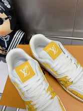 Load image into Gallery viewer, LV Trainers #54 Monogram Denim Yellow