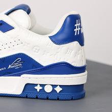 Load image into Gallery viewer, LV Trainers #54 Monogram Denim Blue