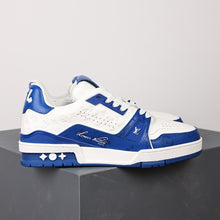 Load image into Gallery viewer, LV Trainers #54 Monogram Denim Blue