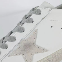 Load image into Gallery viewer, Golden Goose Super-Star Suede Star Silver Heel Tab