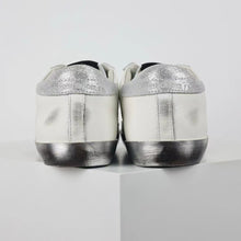 Load image into Gallery viewer, Golden Goose Ball-Star Silver Star Silver Heel Tab Silver Base