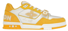 Load image into Gallery viewer, LV Trainers Velcro Strap Monogram Denim Yellow
