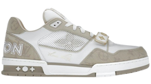 Load image into Gallery viewer, LV Trainers Velcro Strap Monogram Denim Beige
