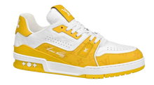 Load image into Gallery viewer, LV Trainers #54 Monogram Denim Yellow