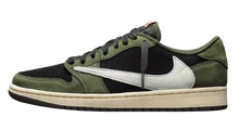 Load image into Gallery viewer, AJ1 Low Travis Scott Black Olive