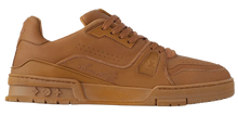 Load image into Gallery viewer, LV Trainers #54 Distressed Sneaker Cognac