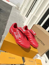 Load image into Gallery viewer, LV Soccer Sneaker Red