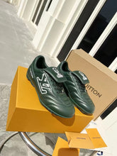Load image into Gallery viewer, LV Soccer Sneaker Green