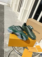 Load image into Gallery viewer, LV Soccer Sneaker Green