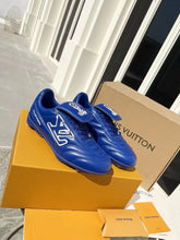 Load image into Gallery viewer, LV Soccer Sneaker Blue