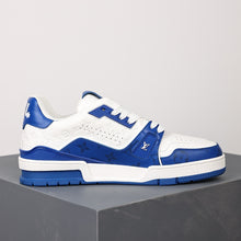 Load image into Gallery viewer, LV Trainers #54 Monogram Denim Blue