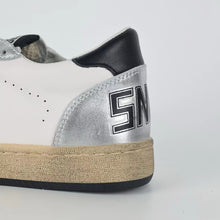 Load image into Gallery viewer, Golden Goose Ball-Star Leather Star Black Heel Tab Silver