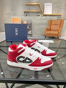 B57 Mid-Top Red and White