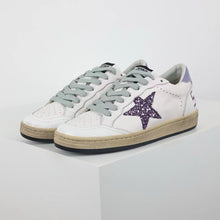 Load image into Gallery viewer, Golden Goose Ball-Star Glitter Star Purple Heel Tab