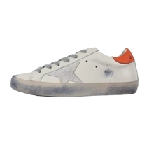 Load image into Gallery viewer, Golden Goose Ball-Star Suede Star Orange Heel Tab