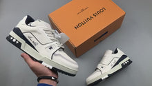 Load and play video in Gallery viewer, LV Trainers #54 Signature White Marine