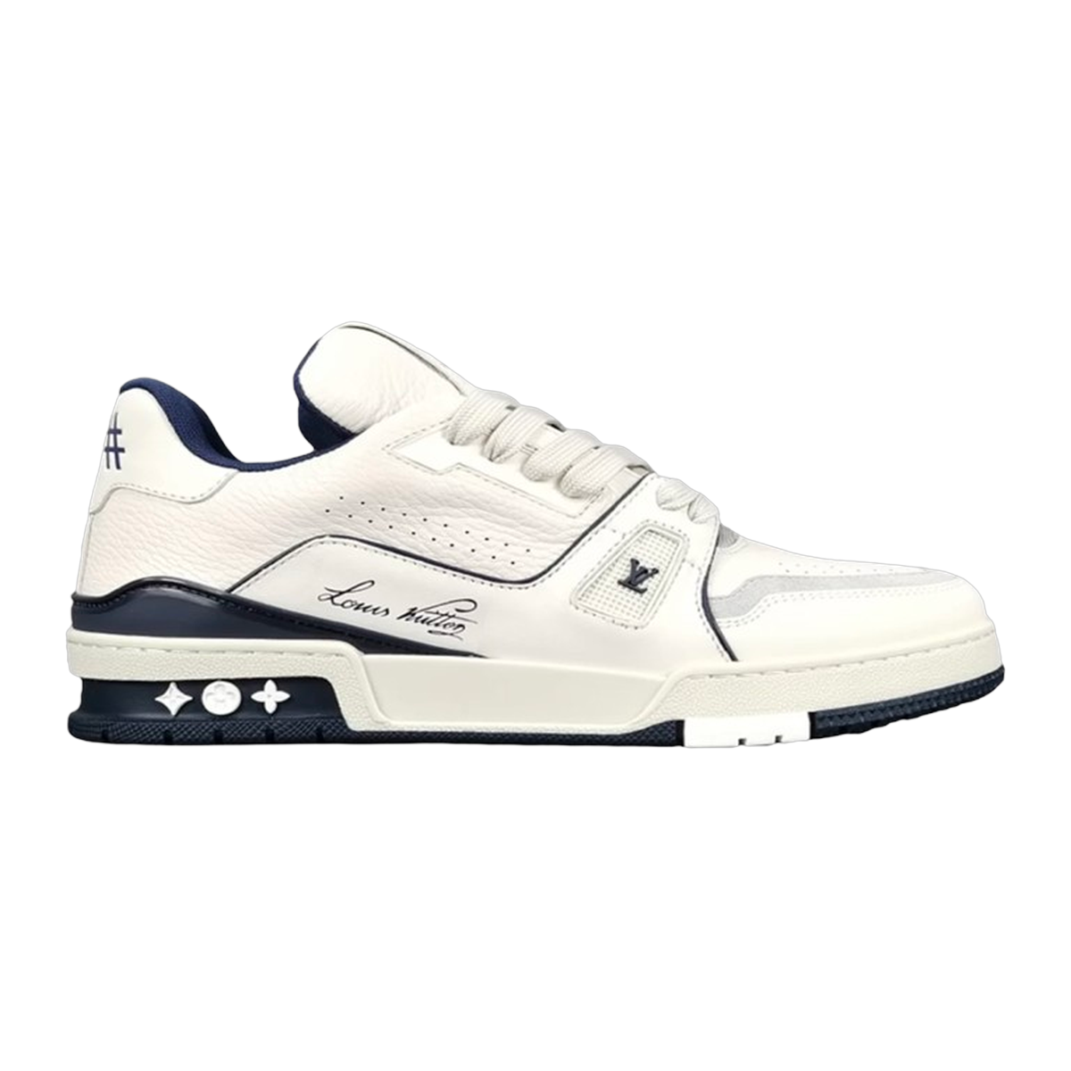 LV Trainers #54 Signature White Marine – THE MINTED PROJECT