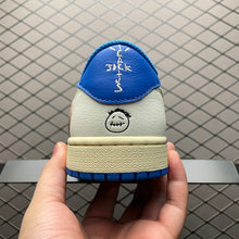 Load image into Gallery viewer, AJ1 Low Travis Scott x Fragment Blue Sail 1.0