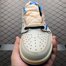 Load image into Gallery viewer, AJ1 Low Travis Scott x Fragment Blue Sail 1.0