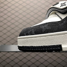 Load image into Gallery viewer, LV Trainers Velcro Strap Monogram Denim Black