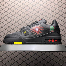 Load image into Gallery viewer, LV Trainers #54 x Yayoi Kusama Black