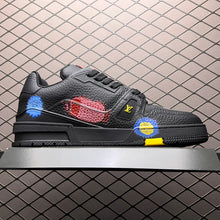 Load image into Gallery viewer, LV Trainers #54 x Yayoi Kusama Black