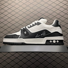 Load image into Gallery viewer, LV Trainers #54 Monogram Denim Black