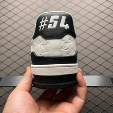 Load image into Gallery viewer, LV Trainers #54 Monogram Denim Black
