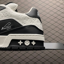 Load image into Gallery viewer, LV Trainers #54 Monogram Denim Black