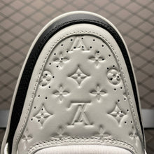 Load image into Gallery viewer, LV Trainers #54 Monogram Denim Black