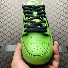 Load image into Gallery viewer, Powerpuff Girls SB Dunk Low "Buttercup"