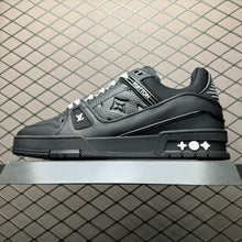 Load image into Gallery viewer, LV Trainers Black Embossed Monogram