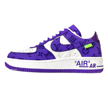 Load image into Gallery viewer, AF1 x OW by Virgil - Purple Customs