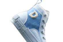 Load image into Gallery viewer, B23 High Top Logo Oblique Light Blue Monogram