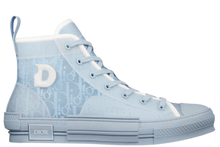 Load image into Gallery viewer, B23 High Top Logo Oblique Light Blue Monogram