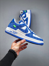 Load image into Gallery viewer, AF1 x OW by Virgil - Blue Customs