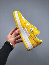 Load image into Gallery viewer, AF1 x OW by Virgil - Yellow Customs