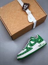 Load image into Gallery viewer, AF1 x OW by Virgil - Green Customs