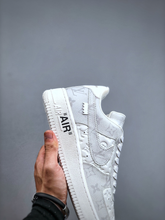 Load image into Gallery viewer, AF1 x OW by Virgil - Grey Customs