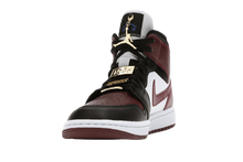 Load image into Gallery viewer, AJ1 Mid Black Dark Beetroot
