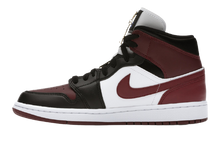 Load image into Gallery viewer, AJ1 Mid Black Dark Beetroot