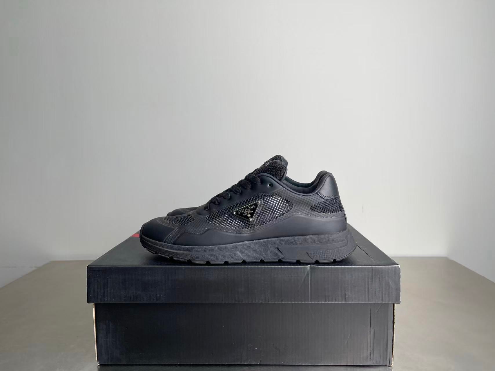 Prada Prax 2.0 Black Mesh